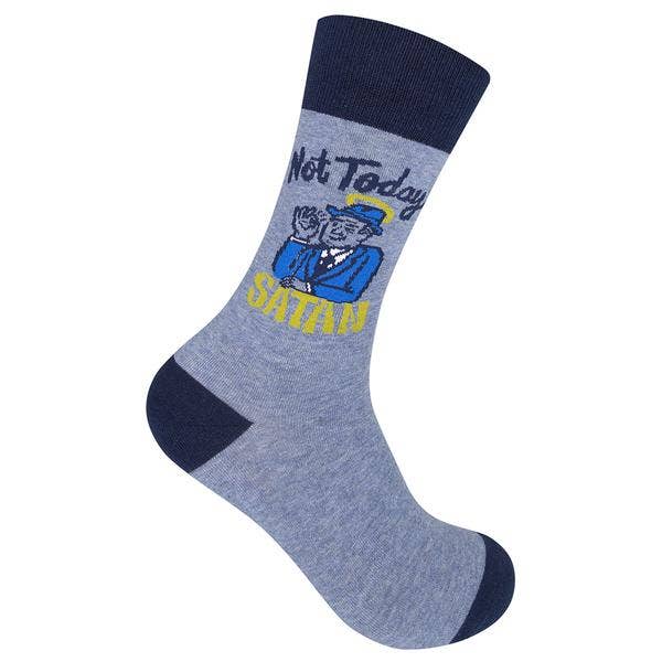 Not Today Satan Socks - HER Home Design Boutique